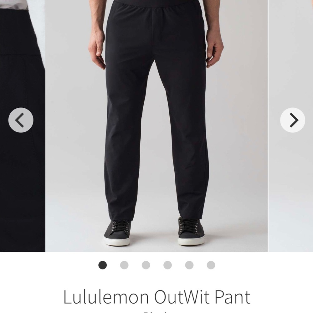 Lululemon men’s outwit trainer sport pant